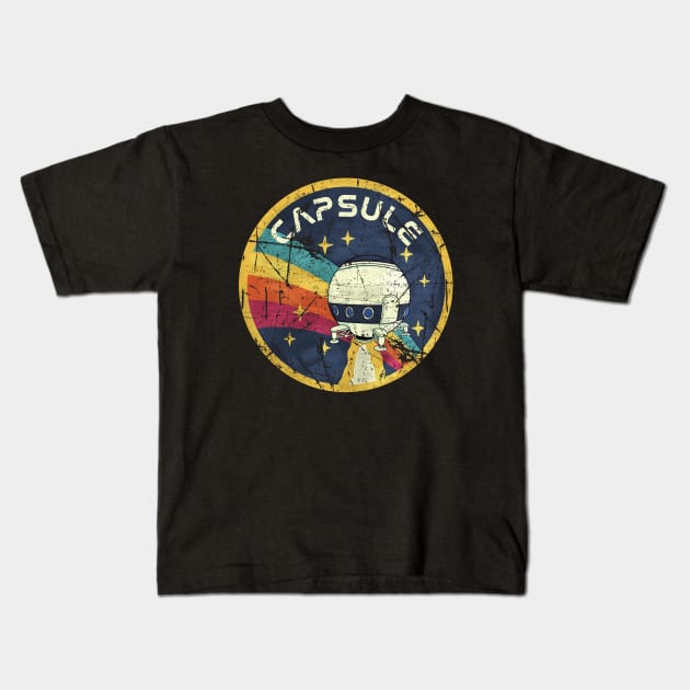 capsule nasa grunge Kids T-Shirt by opoyostudio